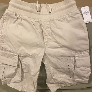 NWT Gap Boys Size Small (Regular) Cargo Shorts with Elastic Waist